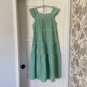 Old Navy gingham shift dress with pockets!